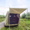 Tienda de Campaña para Coche, Anti-UV Toldo para Maletero de Coche con Mosquitera, Impermeable Toldo para Coche Camping para SUV (Caqui)