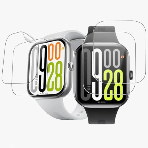Stejnhge Pellicola idrogel 5pcs per Xiaomi Redmi Watch 5, HD Trasparente TPU Pellicola Protettiva Morbida Protezione Schermo