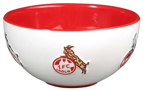 1. FC Köln Müslischale - Logo Historie - Schale Retro Logos