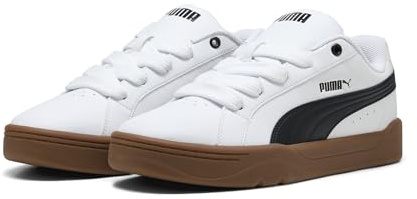 PUMA Erwachsene Park Lifestyle Easy Sneakers 46, White Black Gum Beige