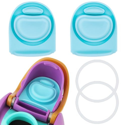 BMSQOFD Lot de 2 Joints pour Bouteille d'Eau avec Silicone Stopper Remplacement Joint d'Étanchéité de Rechange pour Owala Freesip 16/19/24/32/40oz
