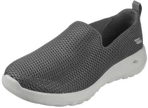 Skechers Women's Go Walk Joy-Evaluate Trainers, Grey Charcoal, 4 UK
