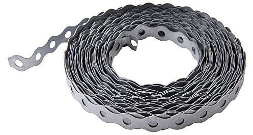 Fixman 308106 Galvanised Fixing Band, Silver, 17 mm x 10 m