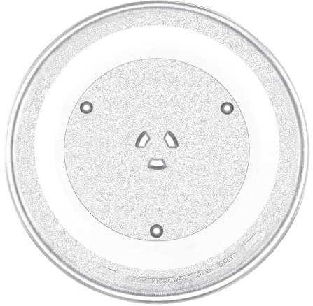 SPARES2GO Verre Plateau Tournant pour Samsung Four à Micro-Ondes (318 mm) Fitment List B