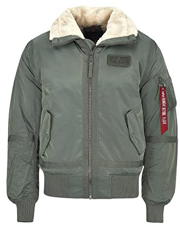 ALPHA INDUSTRIES Herren B15-3 TT Bomberjacke, Vintage Green, 3XL