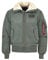ALPHA INDUSTRIES Herren B15-3 TT Bomberjacke, Vintage Green, 3XL