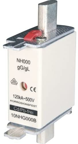 NH Fuse, C00, 80A, 500V gL-gG with Front Detector