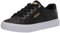 GUESS Femme Loven Basket, Noir/Multicolore, 37 EU
