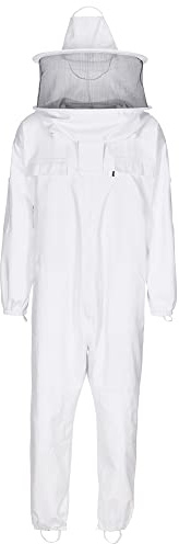 EXNER Imker-Anzug, Overall, 100% Baumwolle, Farbe weiß, Größe 2XL