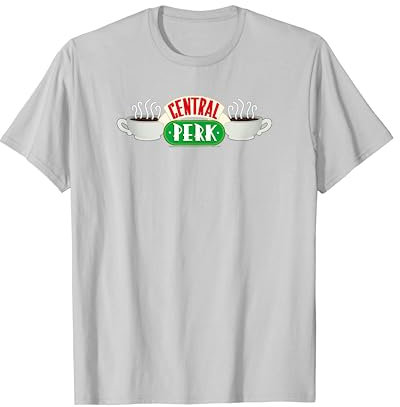 FRIENDS T-Shirt Classique Silver Unisex Adulte S