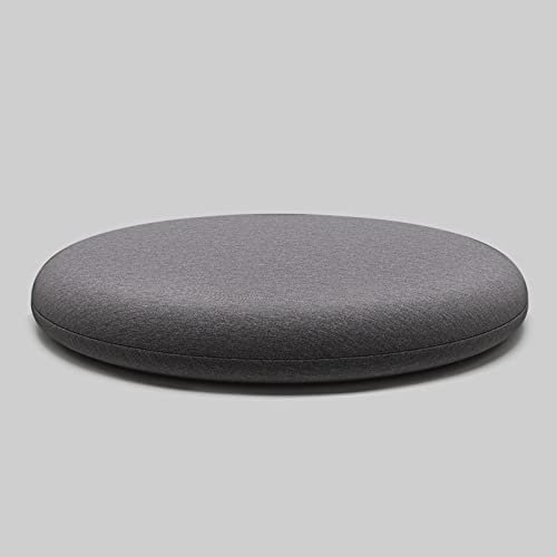 TTEDOYE Sitzkissen Outdoor Stuhlkissen Rund Sitzkissen Gemütliches Sitzkissen Stuhlkissen Stuhl-Auflage Sitzkissen Gedächtnisschaum Memory-Schaumstoff Rutschfestes Grundgewebe 33×33CM