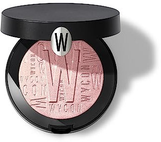 WYCON cosmetics Visionary – Veganes Gesichtsaufhellungspulver, zarte Textur, fühlbare Oberfläche, leuchtende Perlpigmente, weichmachende Eigenschaften