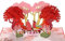 CUTPOPUP Couple in Forest - Carte d'anniversaire pop-up, carte de Saint-Valentin pop-up 3D (Couple en forêt)
