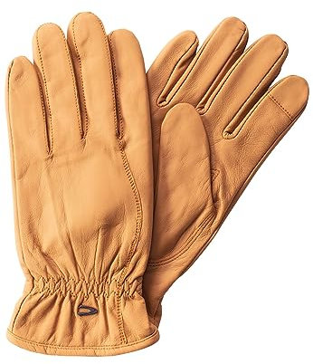 camel active Herren Lederhandschuhe mit Touchscreen Funktion Cognac, menswear-XL