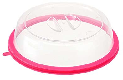 EHOTER Couvercles pour Aliments Micro-Ondes Protection de Qualité Anti-éclaboussures Conservation Durable et Fiable en PP pour Conserver Aliments dans Maison Cuisine (1 pièce)