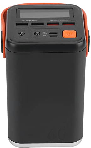 60000mAh Portable Power Bank, 18W Fast Charging 4*USB TYPE C Micro Power Station, Portable Backup Battery Laptop Charger with LED Light for Home Camping (Grey)