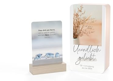 Gerth Medien Unendlich geliebt - Blechdose: 99 x Ermutigung aus der Bibel, Yellow