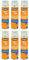 CLÉOPÂTRE Lot de 6 Aérocols Colle Repositionnable de 250 ml