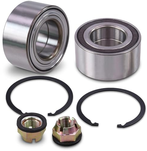 BESTPRICE ATP 2X Radlager vorne mit ABS-Sensor Radlagersatz Radlager Set | Kompatibel mit: DACIA DOKKER Großraumlimousine, DUSTER, DUSTER, DUSTER Kasten/SUV, LODGY, RENAULT DUSTER, FLUENCE