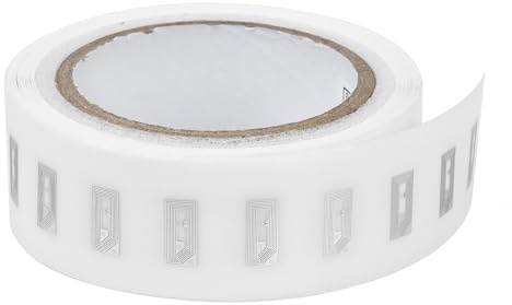 LeadSeals NFC-Tags Aufkleber mit NTAG213-Chip, blanko, NFC-Aufkleber, selbstklebende Etiketten, RFID-Tags, wiederbeschreibbar, 144 Bytes Speicher, kompatibel mit allen NFC-fähigen Smartphones und