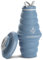 HYDAWAY Bouteille d'eau pliable – 750 ml – Bouteille d'eau réutilisable avec couvercle à rabat pour voyage, randonnée, voyage – Portable et étanche, silicone de qualité alimentaire, sans BPA, se