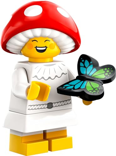 Auswahl: Lego 71045 Minifiguren - Serie 25 - Minifigures Sammelfiguren Legofiguren + Gratispostkarte (06 - Fliegenpilz)