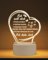 DJLLA Ich Liebe Dich Geschenk für sie ihn Valentinstag Liebe Geschenk für Frauen Mann Paare Geschenk Personalisiertes Geschenk Acryl Nachtlicht Weihnachten Geburtstag Geschenk