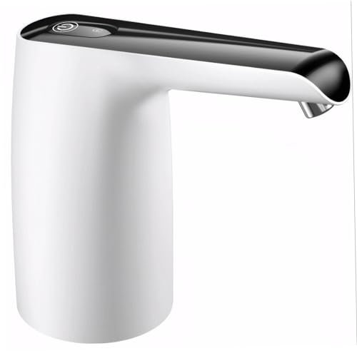 Water Bottle Pump Water Dispenser Pump Electric Water Bottle Pump USB Rechargeable 5 Gallon Water Jug Dispenser Portable Water Bottle Dispenser with 22'' Tube for Home, Camping, Office