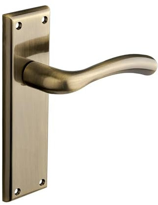 Designer Levers - Minerva Lever Latch Door Handle Antique Brass