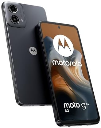 Motorola Moto G34 5G 8GB-128GB Negro (Charcoal Black) Dual SIM XT2363-2