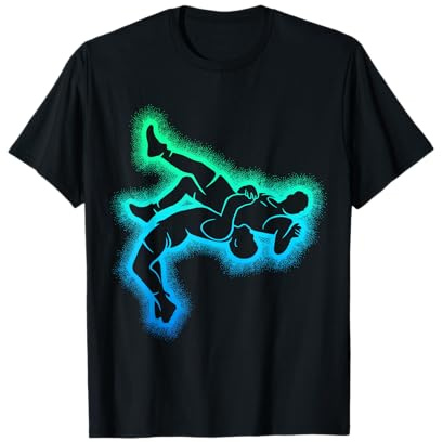 Wrestling Wrestler Herren Kinder T-Shirt