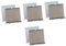 Zerodeko 4sets Automatic Retractable Sunshades Door Window Curtains Shutters Automatic Blinds for Windows Pleated Curtains Roller Shades Toile Curtains Window Screen Window Blind Pvc 2pcs*4
