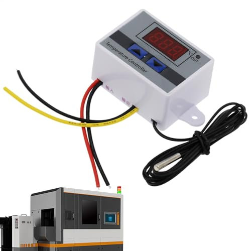 Temperature Controller Thermostat,Precision Temperature Controller - Multi-Functional Digital Heat Mat Thermostat Controller For Electric Baseboard Heat