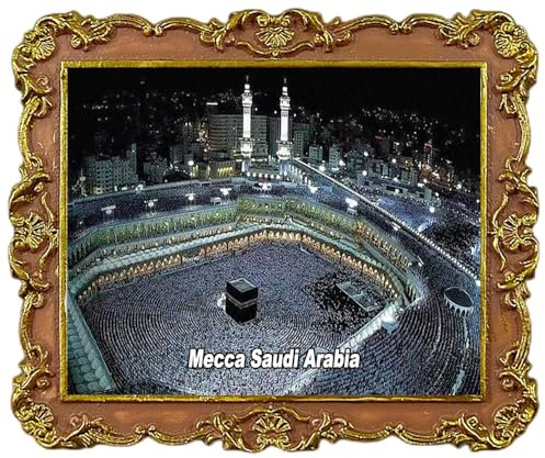 Kühlschrankmagnete, Motiv: Mekka, Saudi-Arabien, Tourismus, Souvenir, Kühlschrankdekoration, Magnet