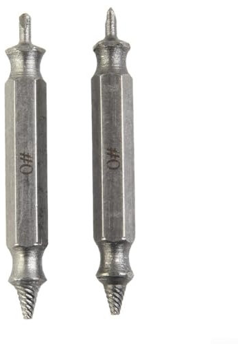 Handy Toolset - Juego de 2 extractores de tornillos dañados con brocas integradas esenciales