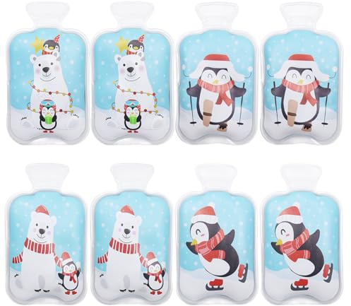 Taschenwärmer Wiederverwendbar, Handwärmer Pinguin, Handwärmer Knicken, Fingerwärmer, Händewärmer Wärmepad für Outdoor Winter Weihnachten Geschenke