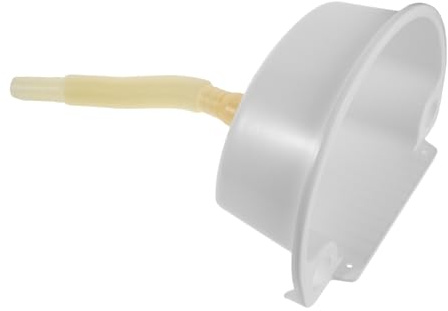 DOITOOL Mini Lavabo Mural en Plastique Blanc, Design Peu Encombrant, Facile à Entretenir, pour Petites Salles de Bain, Balcon ou Buanderie