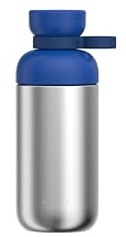 Mepal - Trinkflasche Edelstahl Vita - 2 Öffnungen für zusätzlichen Trinkkomfort - Auslaufsicher und Spülmaschinengeeignet - Neutral im Geschmack - Wasserflasche Edelstahl - 500 ml - Vivid blue