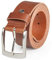 LINDENMANN Herren Ledergürtel, Echter Voll-Ledergürtel, Büffelleder, 40 mm, Cognac, Braun, Bundweite 90 cm, Gesamtlänge 105 cm, W 35.5 L