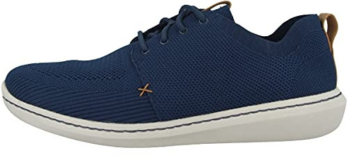 Clarks Step Urban Mix, Zapatillas para Hombre Azul Navy, 43 EU