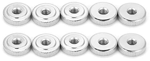 10 Stück Din467 Gb807 m3 m4 m5 m6 m8 m10 Griff Mit Muttern Spitzverzahnte Muttern Gerändelte Flügelmuttern(M5(10pcs))