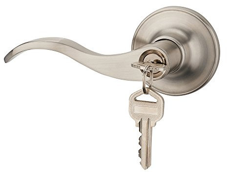 HENYIN Wave Pole cerradura de puerta/manija de puerta hardware Wave manija y cerradura de armario (805) (805SN-L)