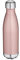 Cilio Elegante Isoliertrinkflasche in der Farbe Roségold, aus Edelstahl hergestellt, hält bis zu 18h heiß oder 24h kalt, Inhalt: 1 l, Höhe: 32 cm/Durchmesser: 9 cm, 543650