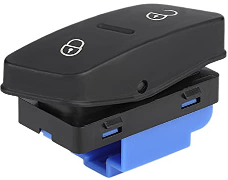 Reemplazo del botón de control del interruptor de control de la cerradura de la puerta central del coche para 5 MK5 1K0962125B