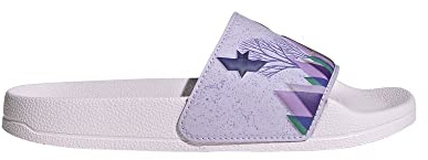 Adidas Adilette Shower Frozen K Slides, Purple Tint/Light Purple/Almost Pink, 35 EU