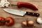 Amefa Premium Kochmesser 8 | Küchenmeser für Fleisch, Fisch, Gemüse | Scharfes Profi Messer