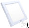 Wondlumi 18W PIR Ceiling Lights Motion Sensor, Indoor Ultra Slim LED Panel Light 1800lm Square for Hallway Porch Stairs, 240V Cool White 6000K