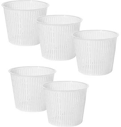 5 x Käseform 10.3 x 7.8cm – Variationen | Kunststoff-Käseform | Korb für Käse