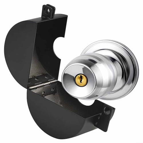 Door Handle Cover and Lock Out Device for Doorknob/Faucet/Valve - No Password Hanging Device