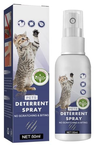 LDREAMAM Anti Kratz Spray für Katzen,Kratzschutz für Katze Hund,Hundeabwehrspray,Anti Kratz Spray für Katzen,Natürlich Effektiv Hundeabwehrspray,Katzenabwehrspray für Innen und Außen 1PC